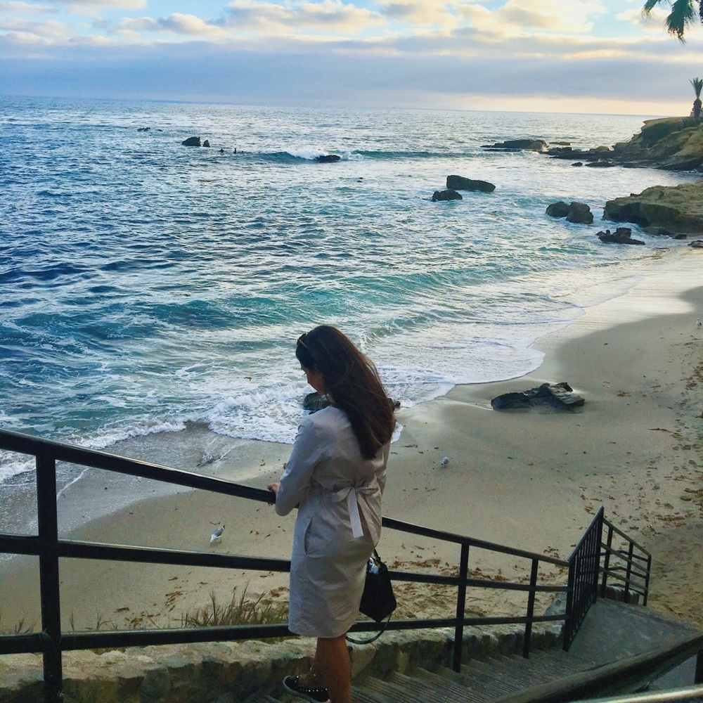 COS long sleeve midi dress